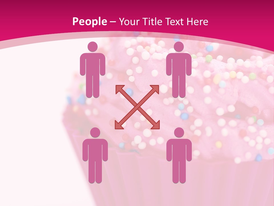Card Pretty Cake PowerPoint Template
