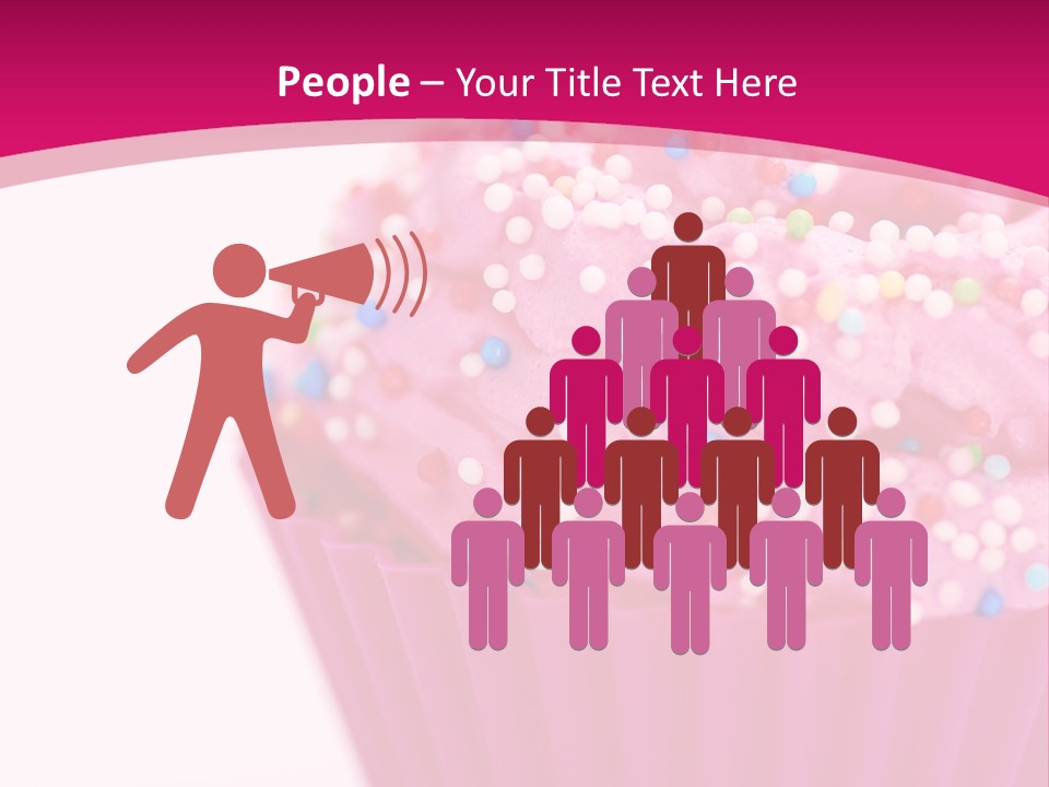 Card Pretty Cake PowerPoint Template