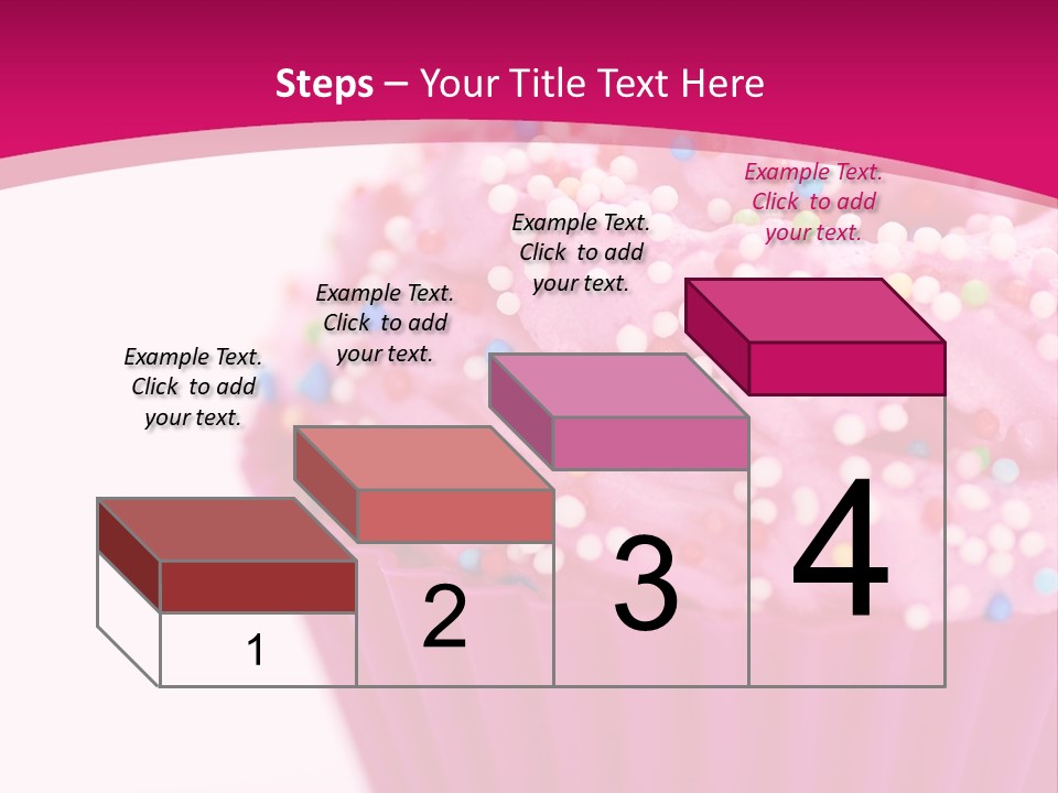 Card Pretty Cake PowerPoint Template