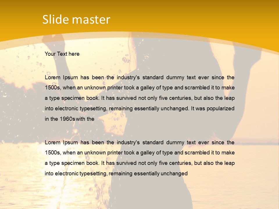 Relax Summer Fun PowerPoint Template