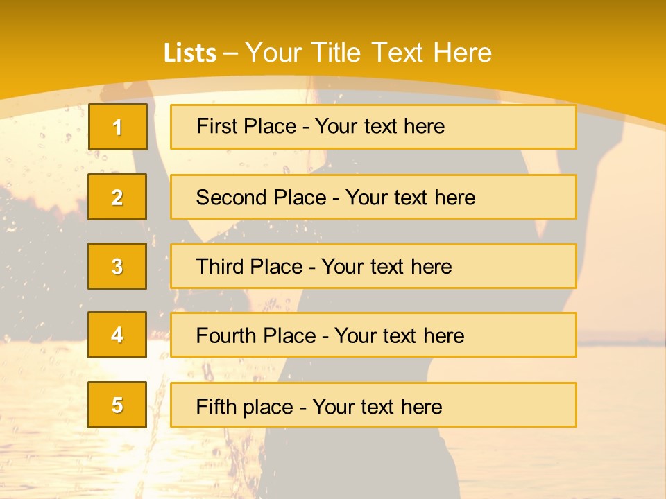 Relax Summer Fun PowerPoint Template