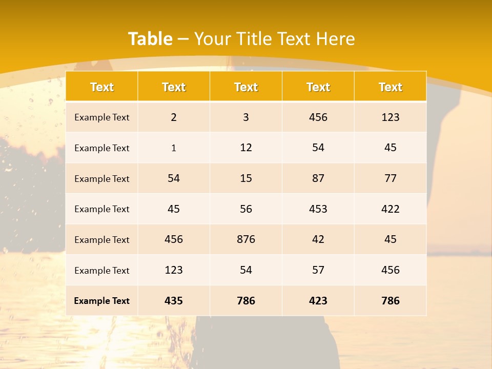 Relax Summer Fun PowerPoint Template