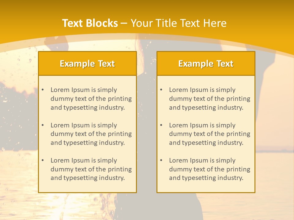 Relax Summer Fun PowerPoint Template