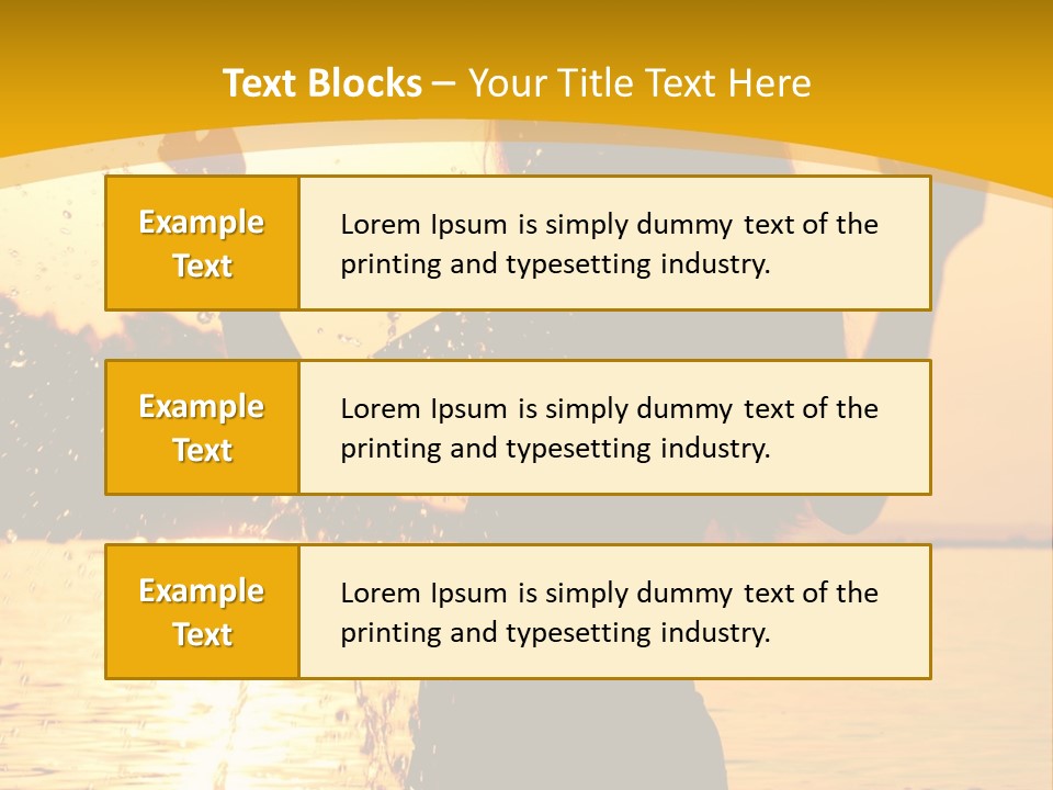 Relax Summer Fun PowerPoint Template