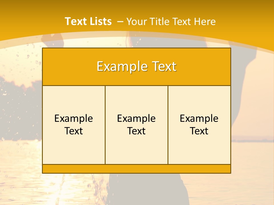 Relax Summer Fun PowerPoint Template