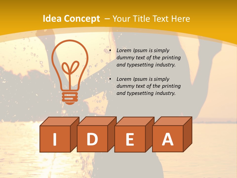 Relax Summer Fun PowerPoint Template