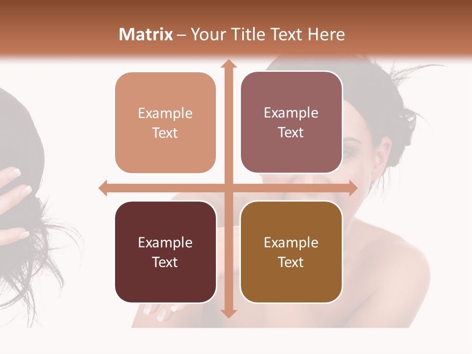 Caucasian Humor Face PowerPoint Template