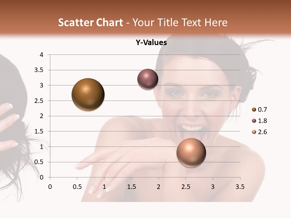 Caucasian Humor Face PowerPoint Template