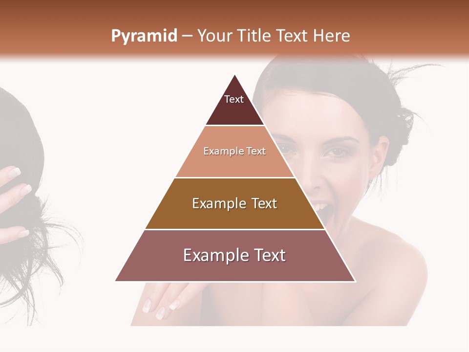 Caucasian Humor Face PowerPoint Template