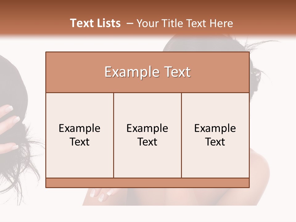 Caucasian Humor Face PowerPoint Template