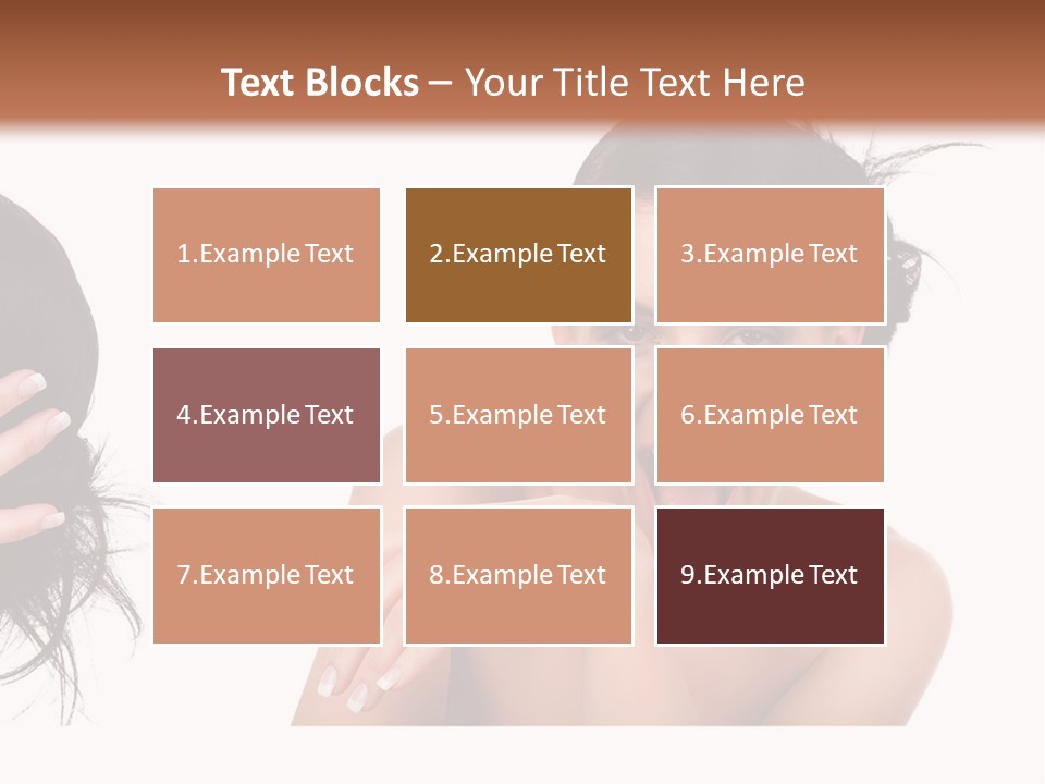 Caucasian Humor Face PowerPoint Template