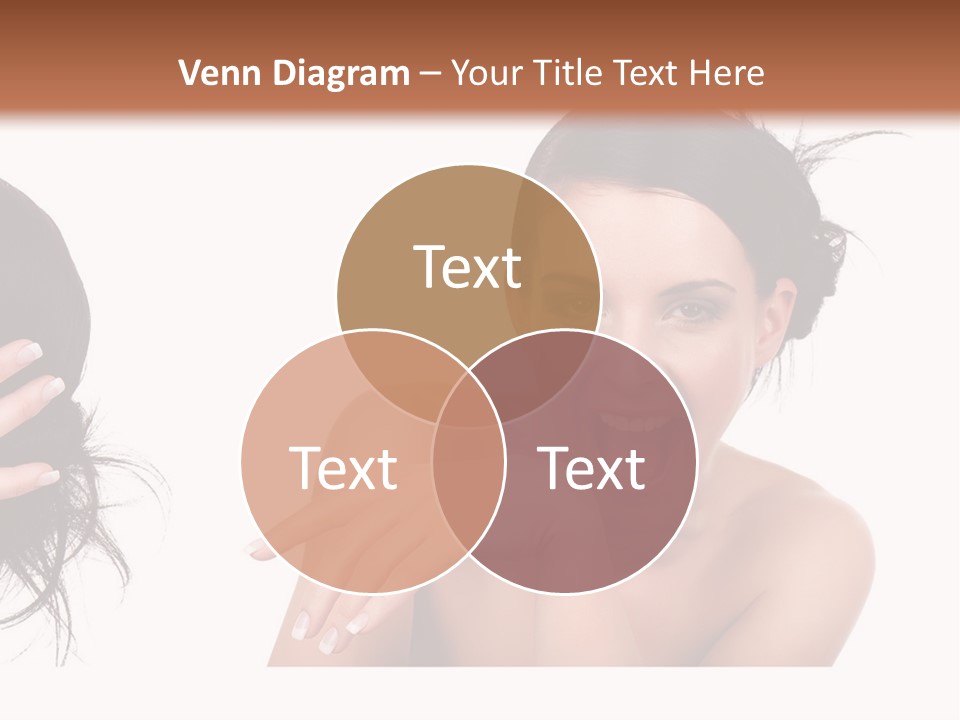 Caucasian Humor Face PowerPoint Template