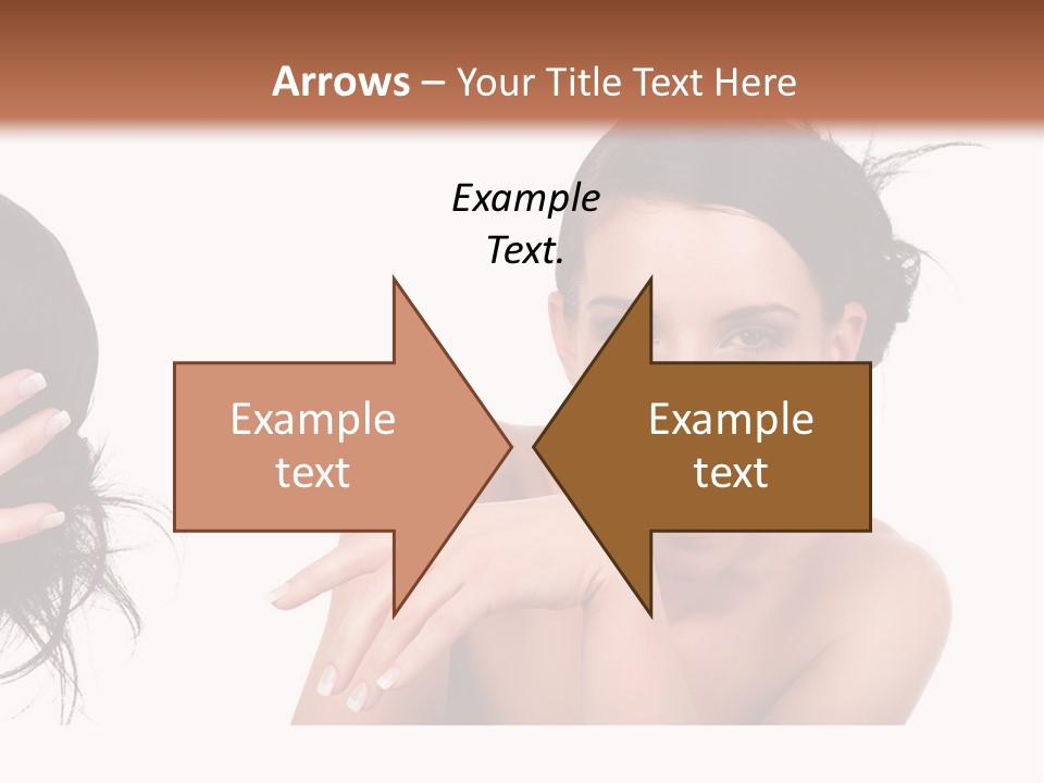 Caucasian Humor Face PowerPoint Template