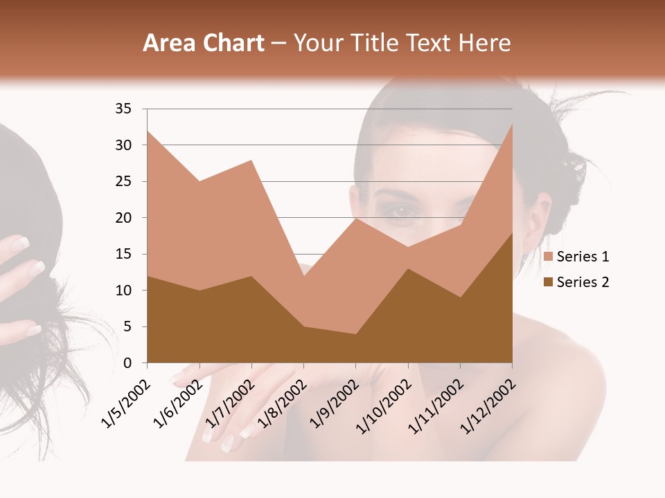 Caucasian Humor Face PowerPoint Template