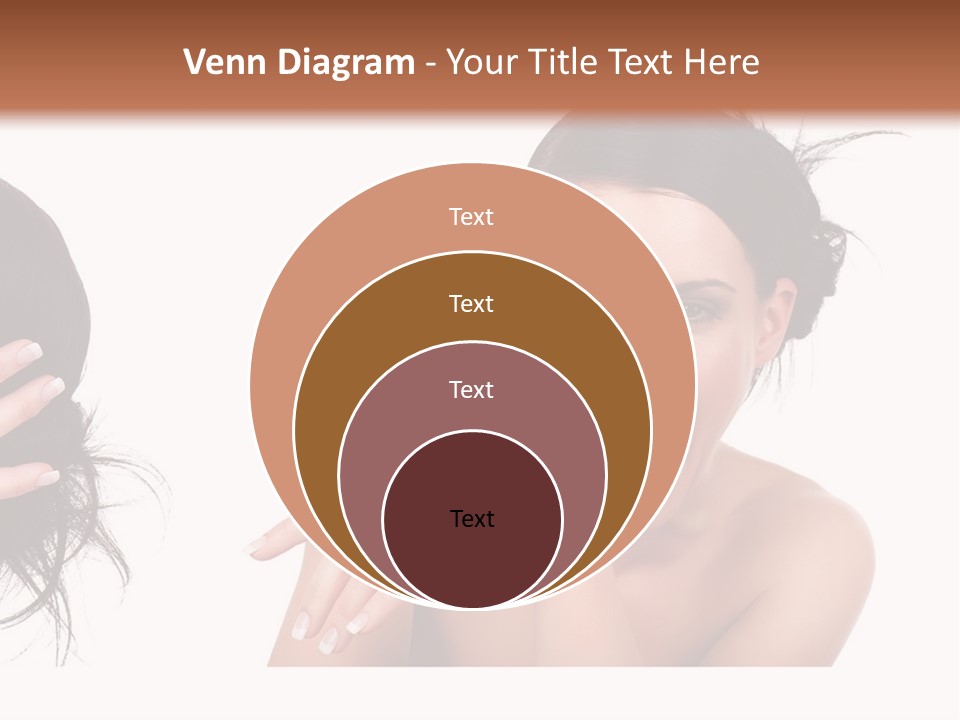 Caucasian Humor Face PowerPoint Template