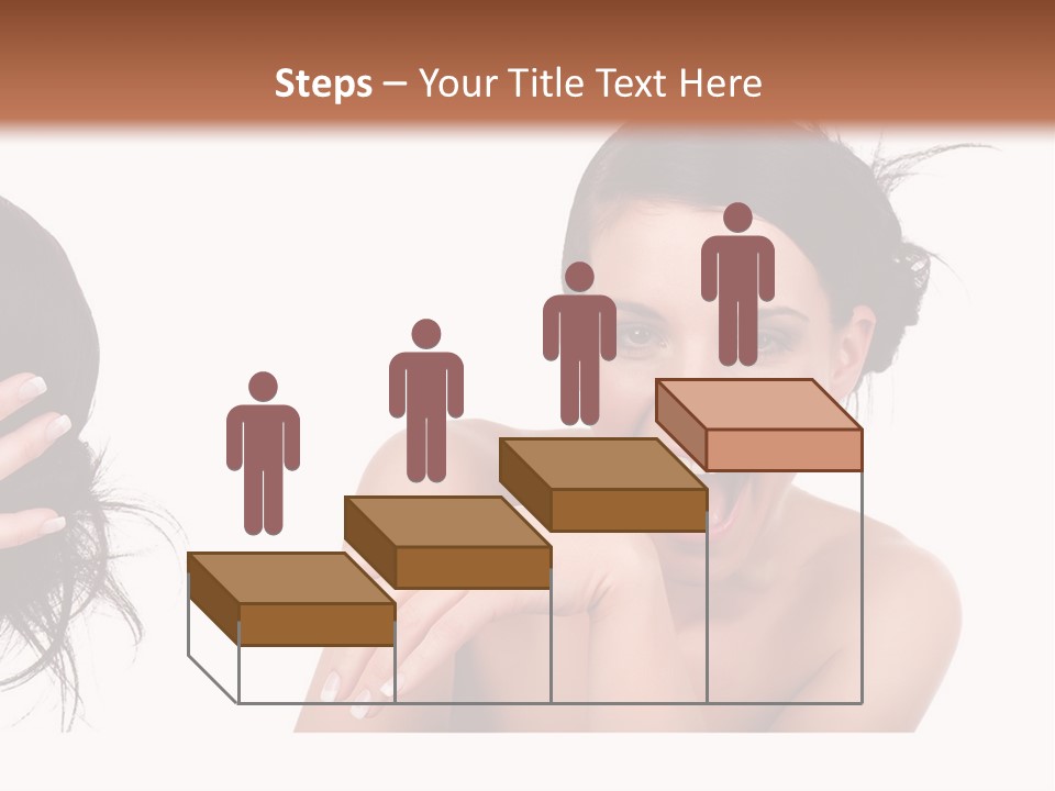 Caucasian Humor Face PowerPoint Template