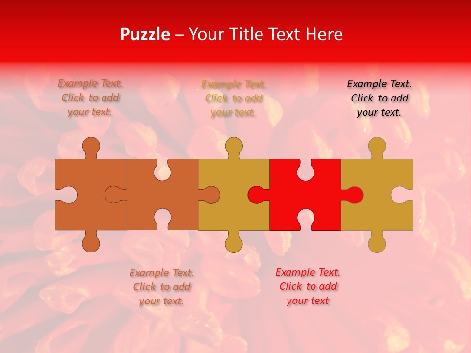 Fresh Macro Spring PowerPoint Template