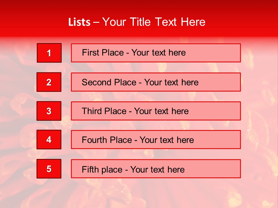 Fresh Macro Spring PowerPoint Template