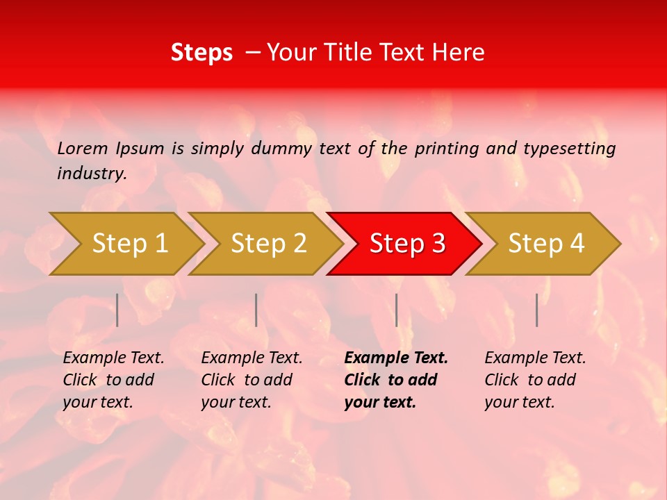 Fresh Macro Spring PowerPoint Template