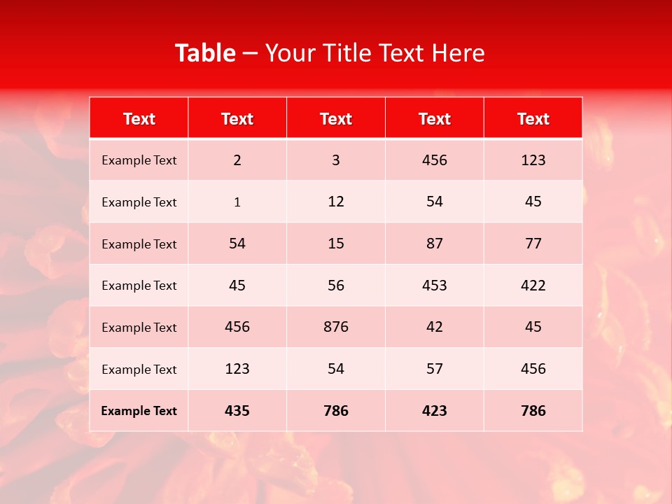 Fresh Macro Spring PowerPoint Template