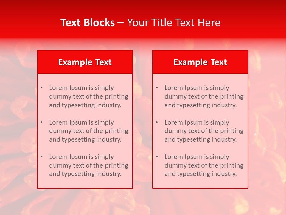 Fresh Macro Spring PowerPoint Template