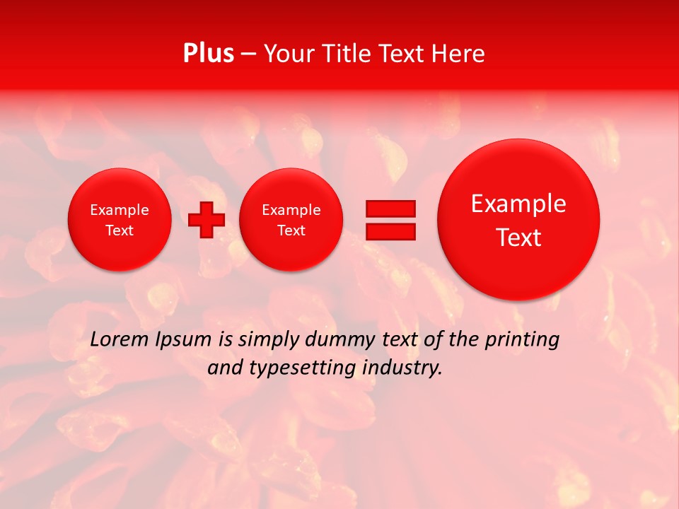 Fresh Macro Spring PowerPoint Template