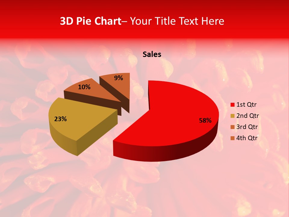 Fresh Macro Spring PowerPoint Template