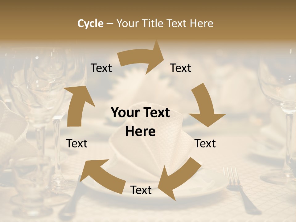 Diner Wedding Indoors PowerPoint Template