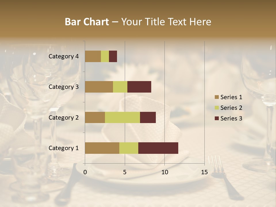Diner Wedding Indoors PowerPoint Template
