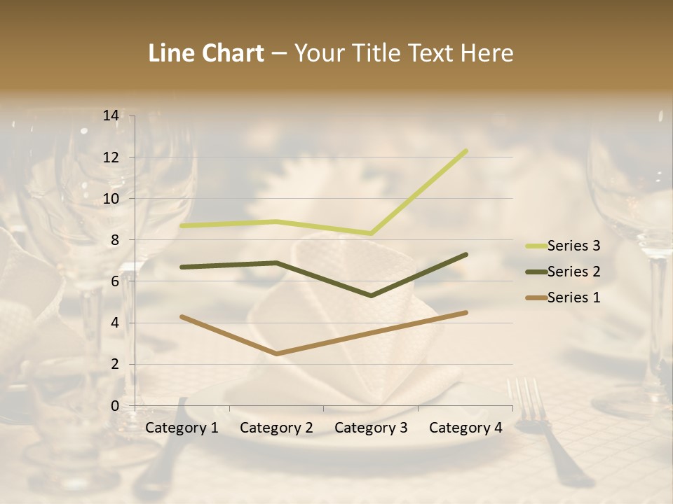 Diner Wedding Indoors PowerPoint Template