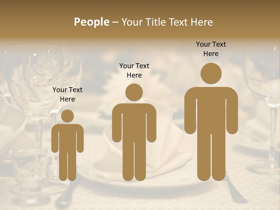 Diner Wedding Indoors PowerPoint Template