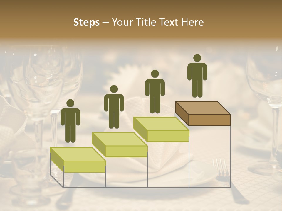 Diner Wedding Indoors PowerPoint Template