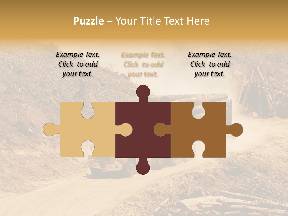 Vehicle Lorry Machine PowerPoint Template