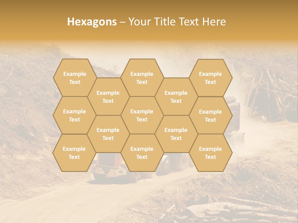 Vehicle Lorry Machine PowerPoint Template