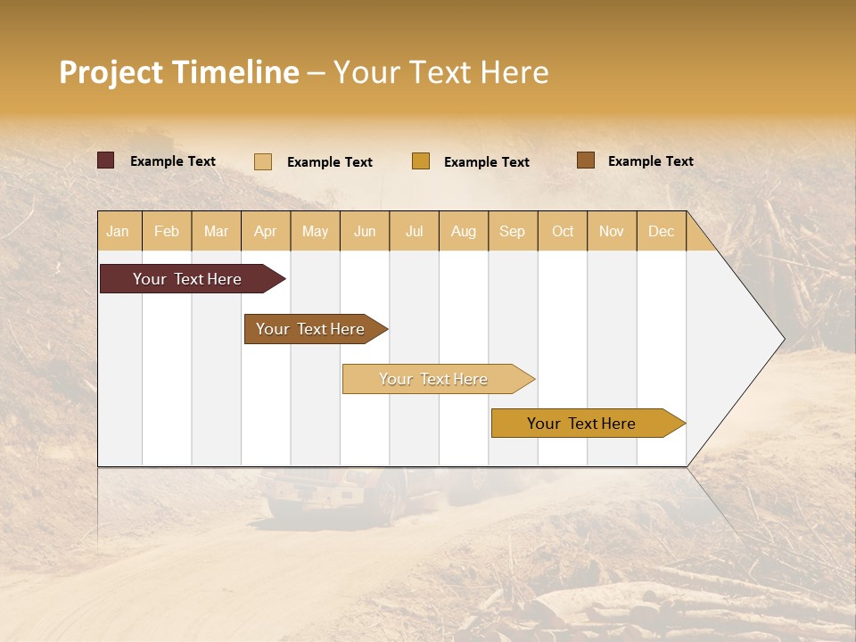Vehicle Lorry Machine PowerPoint Template