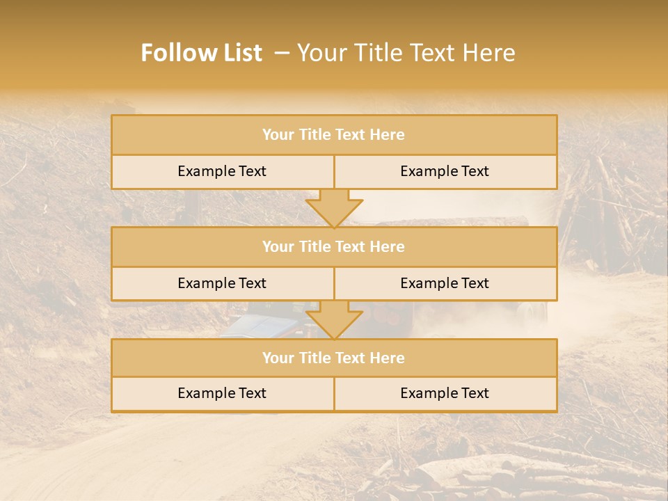 Vehicle Lorry Machine PowerPoint Template