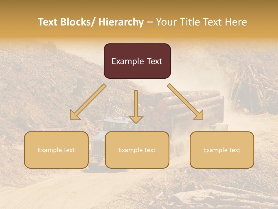 Vehicle Lorry Machine PowerPoint Template
