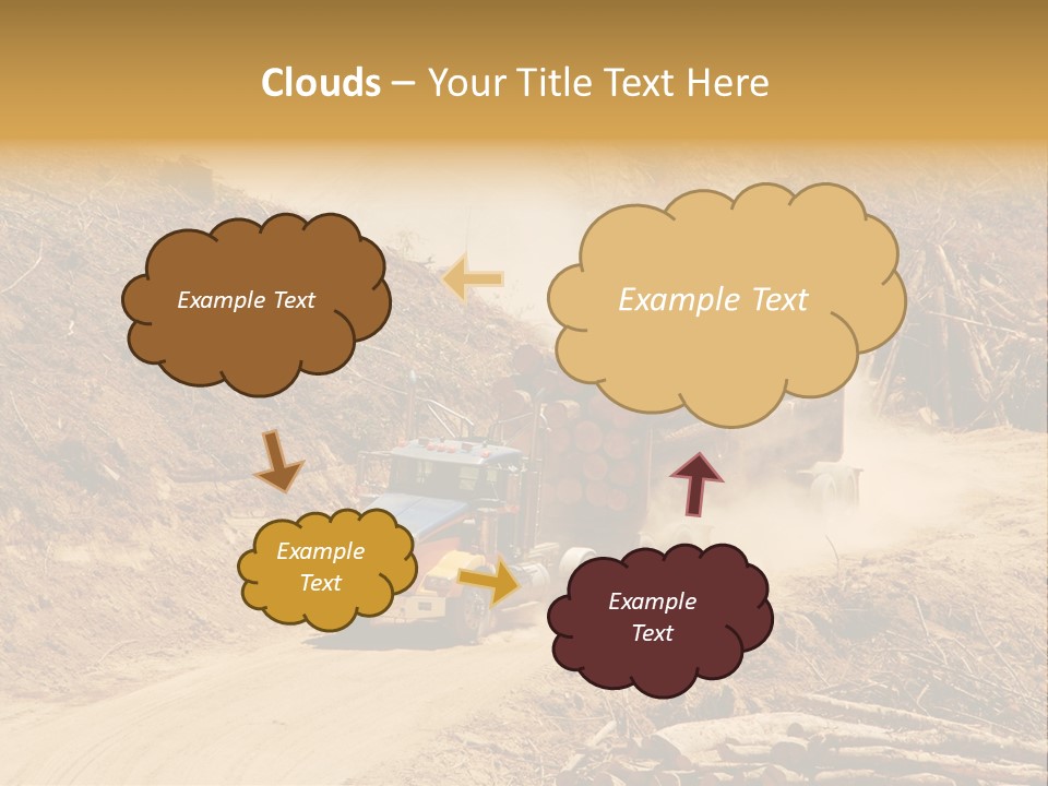 Vehicle Lorry Machine PowerPoint Template