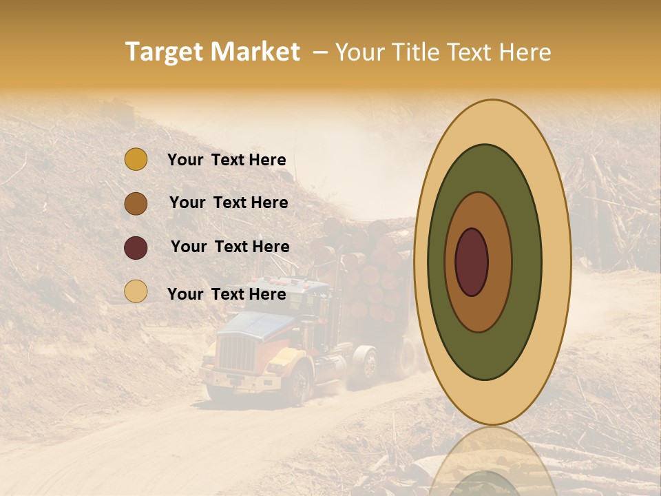 Vehicle Lorry Machine PowerPoint Template