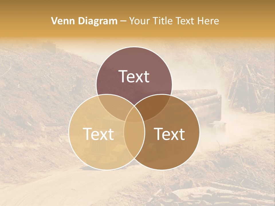 Vehicle Lorry Machine PowerPoint Template