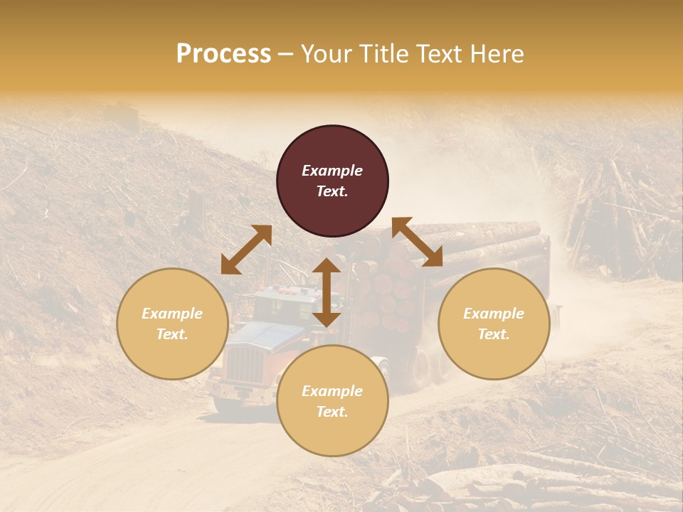 Vehicle Lorry Machine PowerPoint Template