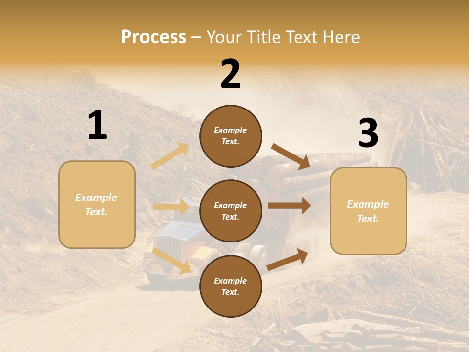 Vehicle Lorry Machine PowerPoint Template