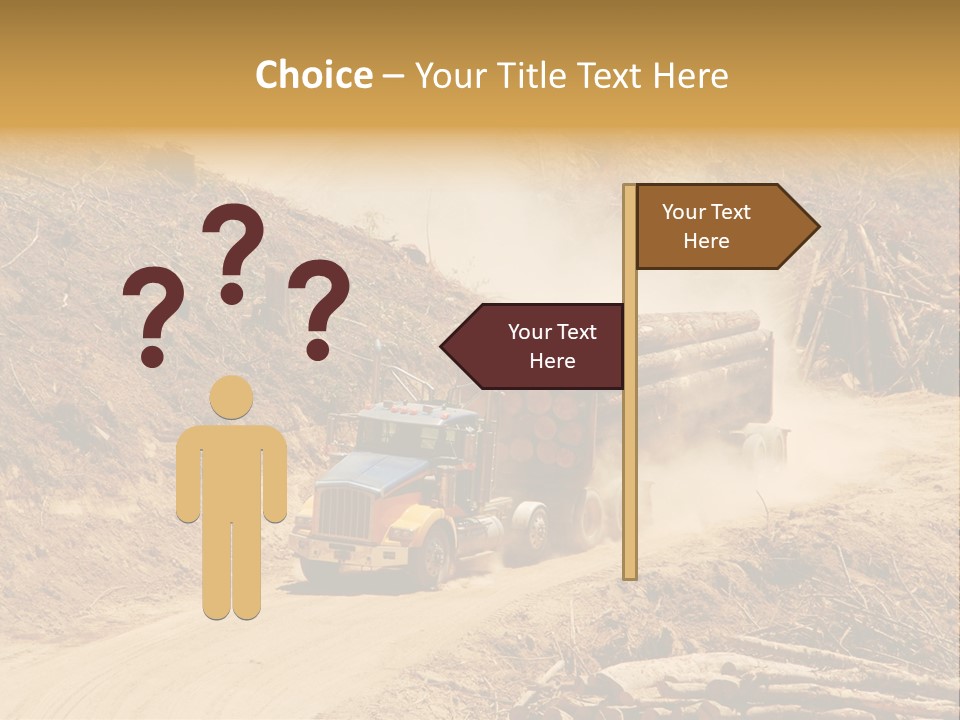 Vehicle Lorry Machine PowerPoint Template
