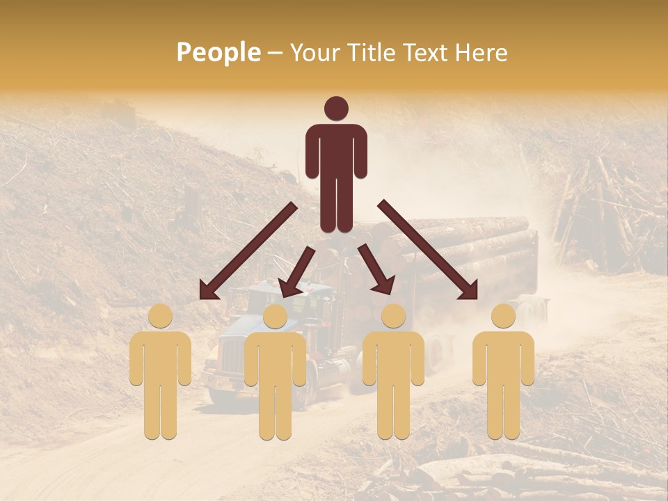 Vehicle Lorry Machine PowerPoint Template