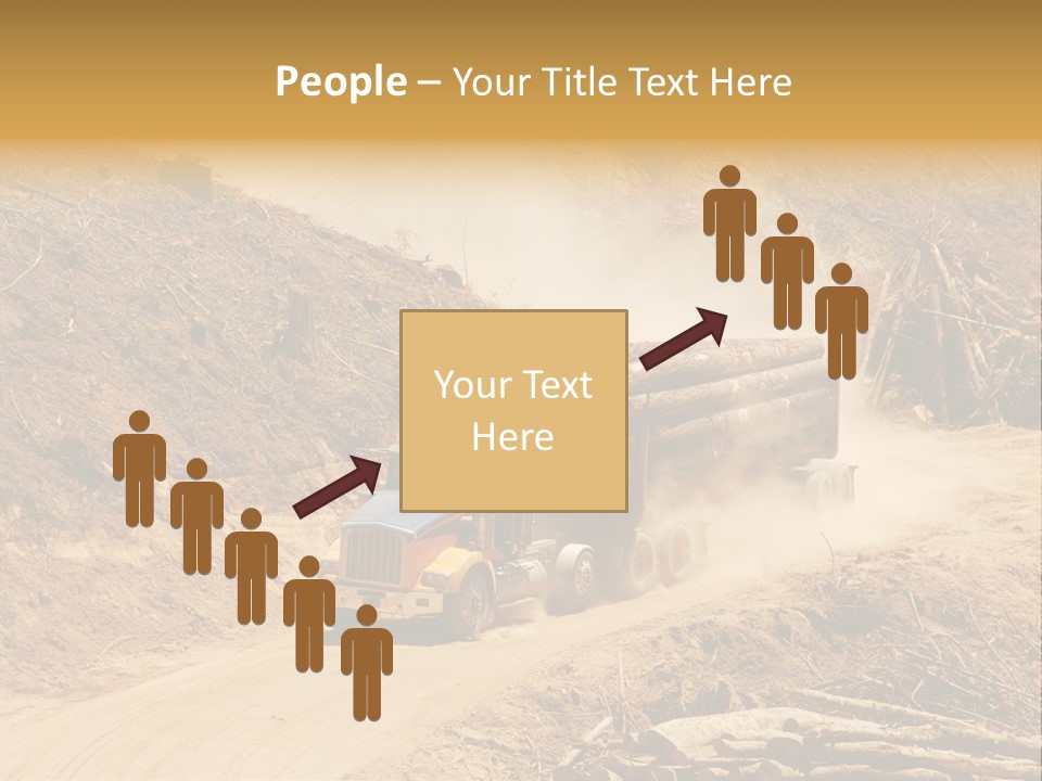 Vehicle Lorry Machine PowerPoint Template