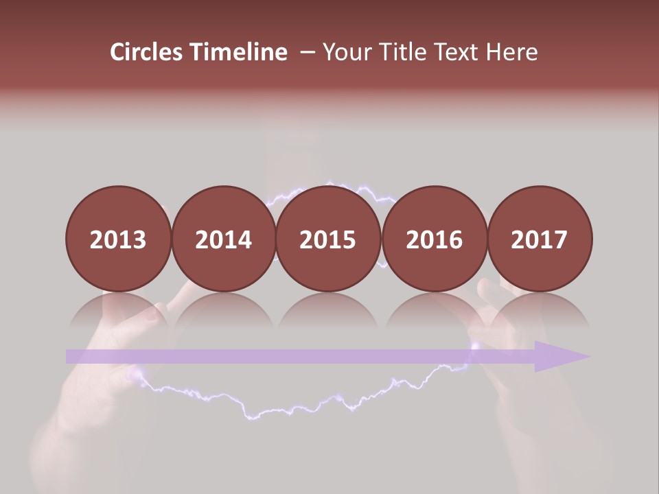 Scientist Effort Arc PowerPoint Template