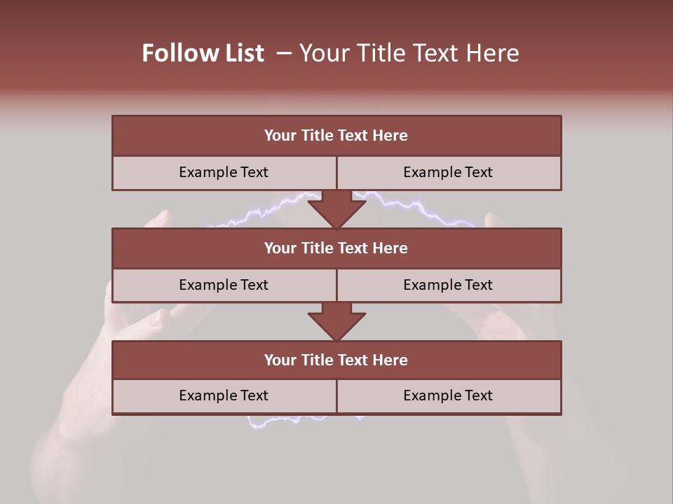 Scientist Effort Arc PowerPoint Template
