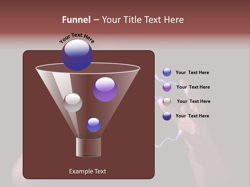 Scientist Effort Arc PowerPoint Template