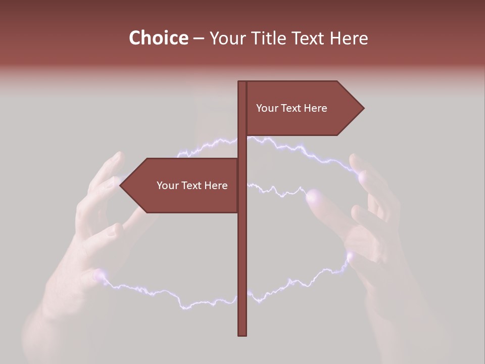 Scientist Effort Arc PowerPoint Template