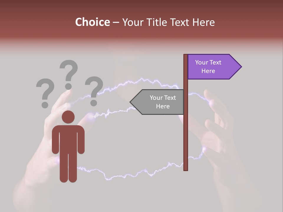 Scientist Effort Arc PowerPoint Template